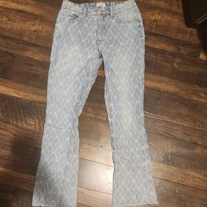 RSQ Size 16 Girls Butterfly Jeans